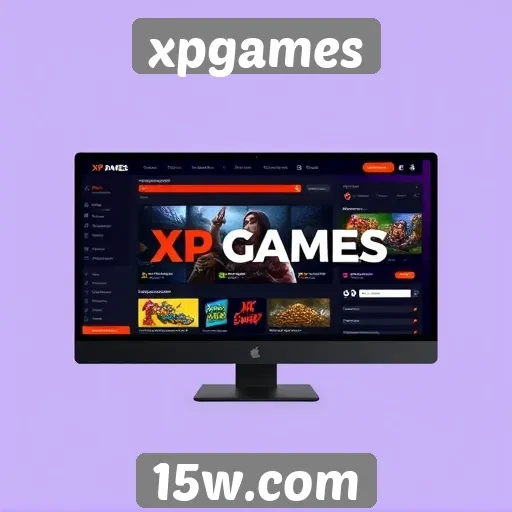 Análise da interface do usuário do site xpgames
